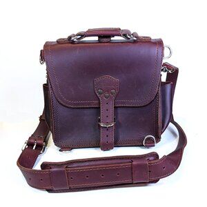 Saddleback Leather briefcase Oxblood Color unisex